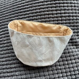 NEW Inner Bag/Bag Liner ONLY for LV Bumbag Mini - White and Beige